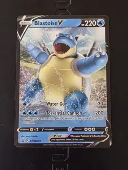 Blastoise V SWSH101 SWSH: Sword & Shield Promo Cards Holo Near Mint NM - Image 1