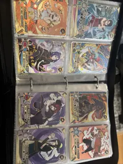 Binder with Naruto and demon slayer cards Good cards in both sets we take offers - Image 5
