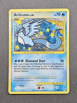 Articuno Holo Secret Rare Supreme Victors 148/147 MP 2009 Pokemon - Image 1
