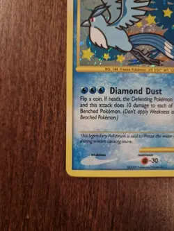 Articuno Pokemon Card 148/147 Supreme Victors Rare Holo W/ Sleeve+toploader - Image 3
