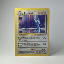 Dragonair Base Set 18/102 Rare Unlimited Non Holo 1999 WOTC MP Pokemon TCG - Image 1