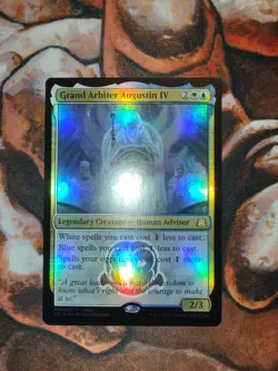 NM FOIL Judge Promo Grand Arbiter Augustin IV MTG Magic the Gathering - Image 1