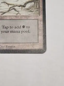 Swamp (A) Alpha HP MTG Magic (Warped) - Image 5