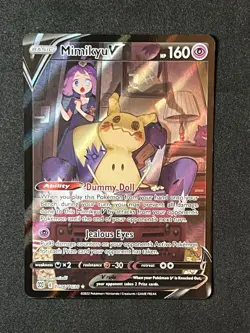 Mimikyu V TG16/TG30 Swsh09: Brilliant Stars Trainer Gallery Holo 🔥 - Image 1