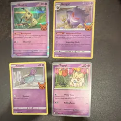 Pokemon TCG Promo Card Lot - Mimikyu, Gengar, Sinistea, Togepi, English - Image 1