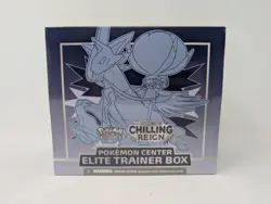 New Factory Sealed Pokemon TCG Pokemon Center Chilling Reign Elite Trainer Box - Image 1
