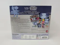 New Factory Sealed Pokemon TCG Pokemon Center Chilling Reign Elite Trainer Box - Image 4