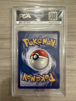1999 Pokemon Shadowless Poliwrath PSA 9 Mint Holo 13 - Image 2