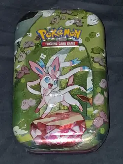 Pokemon TCG Prismatic Evolutions Mini Tin Sylveon - Brand New / Factory Sealed - Image 1