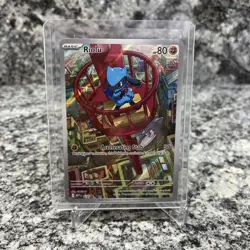 Pokemon TCG Riolu Black Star Promo Mega Evolutions Illustration - Image 1