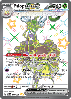 Pokemon Psiopatra ex Shiny Paldeas Schicksale 214/091 - Image 1