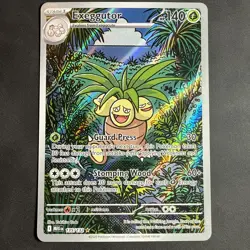 Pokemon Exeggutor Illustration Rare Holo 135/132 Me01: Mega Evolution EN NM/M - Image 1