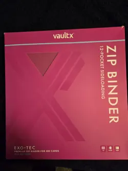 Vault X 12 Pocket Exo-Tec Zip Binder ME2 First Edition - Pokemon - Brand New✅ - Image 1