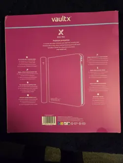 Vault X 12 Pocket Exo-Tec Zip Binder ME2 First Edition - Pokemon - Brand New✅ - Image 2