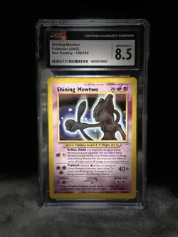Pokemon TCG Shining Mewtwo Neo Destiny 109/105 GRADED 8.5 CGC - Image 1