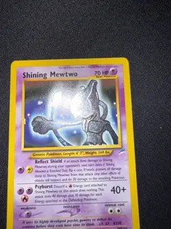 Pokemon TCG Shining Mewtwo Neo Destiny 109 Holo Unlimited LP - Image 3