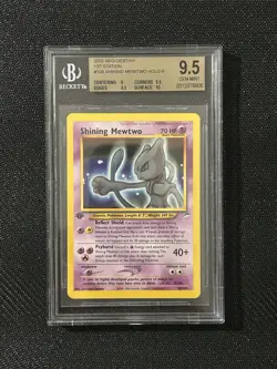 2002 Pokemon Neo Destiny 1st Edition Shining Mewtwo #109/105 BGS 9.5 Gem Mint - Image 3