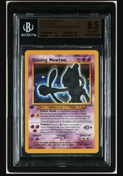2002 Pokemon Neo Destiny 1st Edition Shining Mewtwo #109/105 BGS 9.5 Gem Mint - Image 5