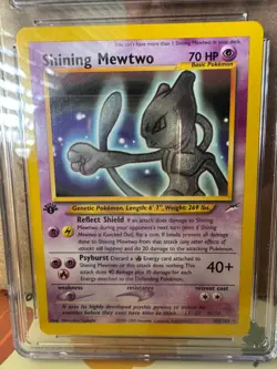 First Edition Shining Mewtwo 109/105 Neo Destiny CGC 8.5 NM/Mint+ Secret Rare - Image 3