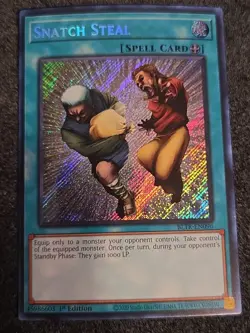 Yugioh Snatch Steal BLTR-EN096 - Secret Rare - 1st Edition - NM - Image 1