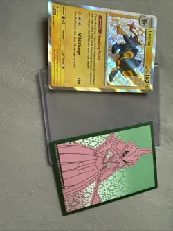 Luxray 137/091 Pokemon TCG Sv: Paldean Fates Baby Shiny Rare Card - Image 3