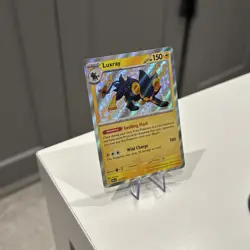 Luxray - NM - Baby Shiny 137/091 - SV: Paldean Fates Pokemon TCG Holo - Image 2