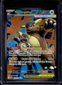 2025 Pokemon Mega Evolution Kangaskhan ex Ultra Rare #164/132 - Image 1