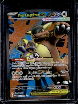 2025 Pokemon Mega Evolution Kangaskhan ex Ultra Rare #164/132 - Image 1