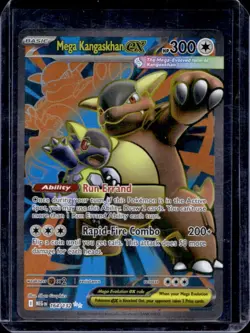2025 Pokemon Mega Evolution Kangaskhan ex Ultra Rare #164/132 - Image 1