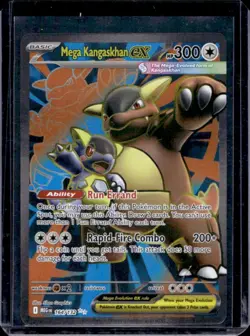2025 Pokemon Mega Evolution Kangaskhan ex Ultra Rare #164/132 - Image 1