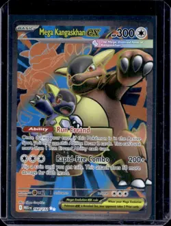 2025 Pokemon Mega Evolution Kangaskhan ex Ultra Rare #164/132 - Image 1