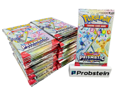 Lot of (57) Pokemon TCG Prismatic Evolutions Booster Packs SEALED - Image 1