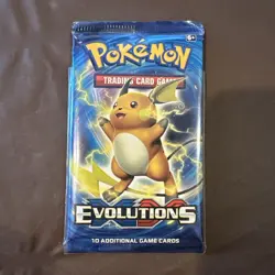 Pokemon XY Evolutions Booster Pack Art Set Of 4 - NEW SEALED - Image 4