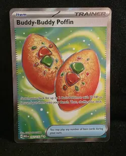 Buddy-Buddy Poffin 167/132 ME01: Mega Evolution - Pokemon Card - NM - Image 1