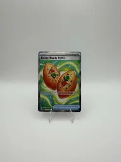 Pokemon Card Buddy-Buddy Poffin Full Art Ultra Rare (167/132) Mega Evolution NM - Image 1