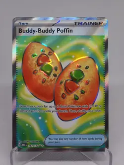Buddy-Buddy Poffin 167/132 ME01: Mega Evolution - Pokemon Card - NM - Image 1