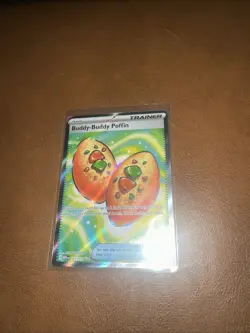 Buddy Buddy Poffin 167/132 Mega Evolution Secret Rare Pokemon Card NM - Image 1