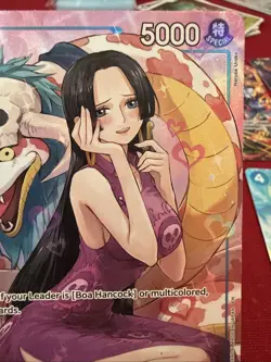 Boa Hancock (Alternate Art) OP13-051 Carrying On His Will Foil One Piece English - Image 3