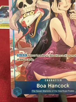 Boa Hancock (Alternate Art) OP13-051 Carrying On His Will Foil One Piece English - Image 5