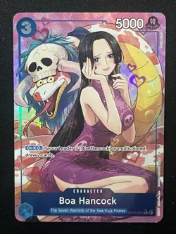 Boa Hancock (Alternate Art) OP13-051 Carrying On His Will Foil One Piece - Image 1