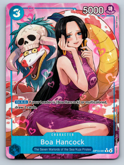 One Piece Boa Hancock Alt Art OP13-051 Carrying On His Will English - Image 1