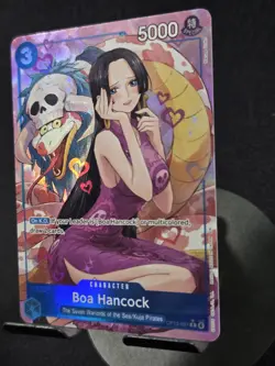 Boa Hancock (Alternate Art) OP13-051 Carrying On His Will Foil One Piece English - Image 2