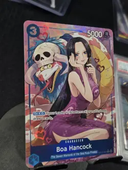 Boa Hancock (Alternate Art) OP13-051 Carrying On His Will Foil One Piece English - Image 3