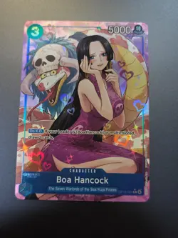 Boa Hancock (Alternate Art) OP13-051 Carrying On His Will Foil One Piece English - Image 1