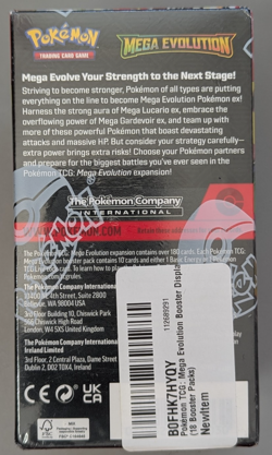 Pokemon TCG Mega Evolution Half Booster Box (18 Packs) Sealed - READ DESCRIPTION - Image 3