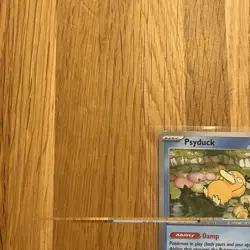 Pokemon TCG Psyduck MEP 007 Black Star Promo Holo Mega Evolutions Near Mint card - Image 3