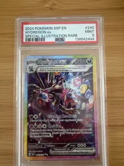 Hydreigon EX 240/191 Surging Sparks Sir Special Illustration PSA 9 - Image 1
