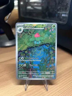 Ivysaur SIR (167/165 Scarlet & Violet Pokemon 151) - Holo Near Mint - Image 1
