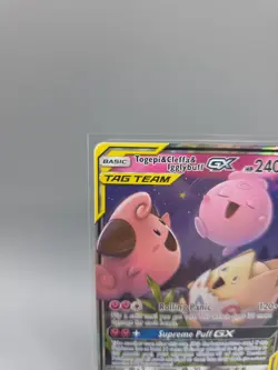 NM Pokemon TCG Tag Team Togepi Cleffa & Igglybuff GX Cosmic Eclipse 143/236 - Image 2