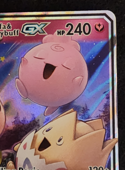 2019 Pokemon Cosmic EclipseTogepi Cleffa Igglybuff GX 143/236 Ultra Rare EX-NM - Image 3
